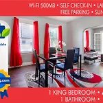 The Rubi Lounge - Spacious Brooklyn Centre Modern Escape Near Downtown With Parking, 300Mb Wifi & Self Check-In