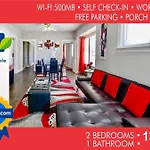 The Rubi Lounge - Spacious Brooklyn Centre Modern Escape Near Downtown With Parking, 300Mb Wifi & Self Check-In