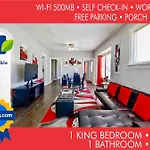 The Rubi Lounge - Spacious Brooklyn Centre Modern Escape Near Downtown With Parking, 300Mb Wifi & Self Check-In