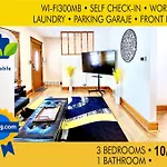 The Amber Retreat - Brooklyn Centre Comfort - Charming Space For Families, Couples & Business Travelers Near Downtown - With 300Mb Wifi, Parking & Self Check-In
