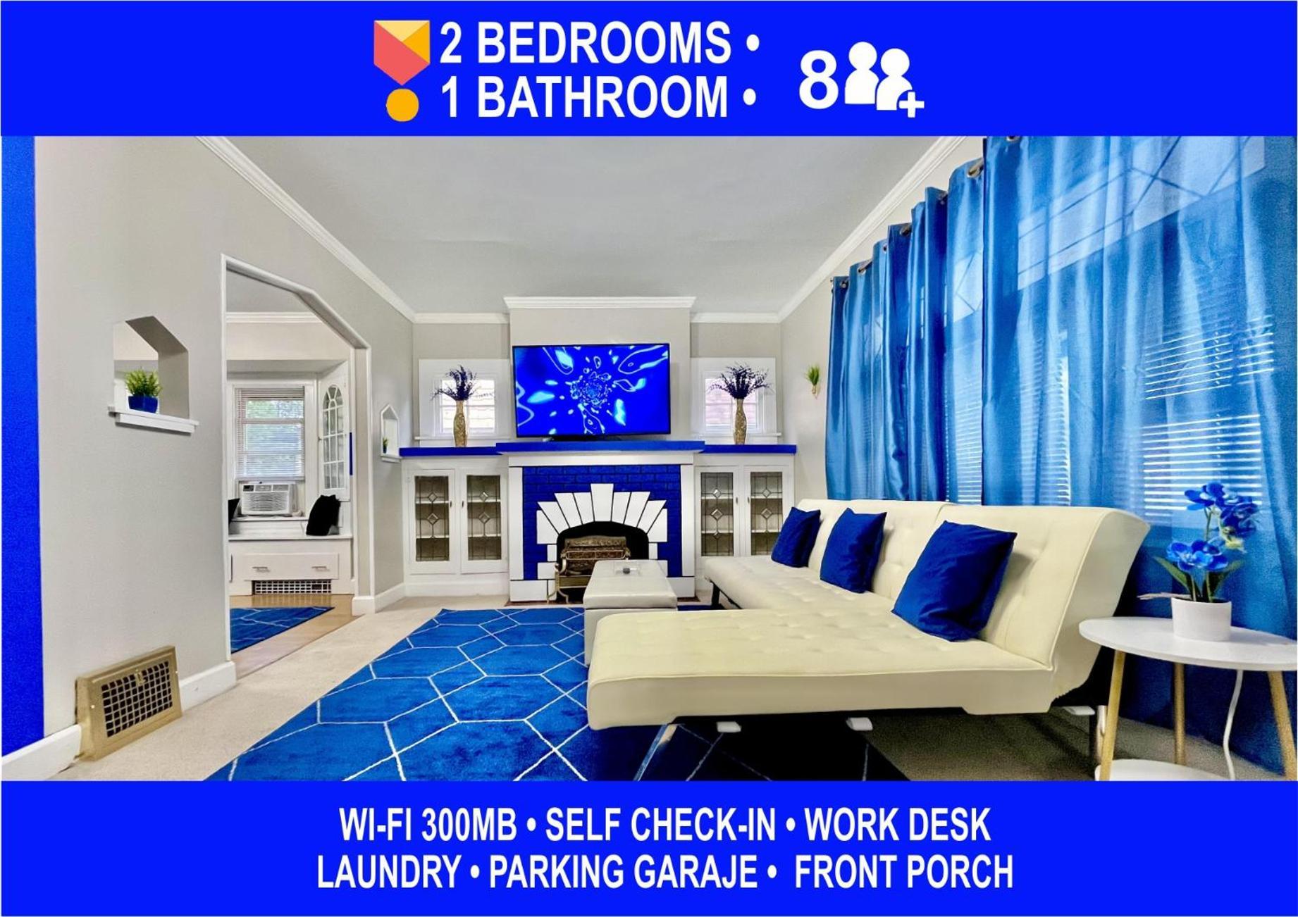 The Sapphire Haven - Your Old Brooklyn Oasis Awaits Families, Couples, Business Travelers Near Downtown With Parking, 300 Mb Wifi & Self Check-in Holiday home